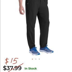 Barco One men’s scrub set MEDIUM pants/top - Black